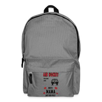 Air Hockey Player Mom Air Hockey Player - Backpack - elephant grey - Front