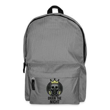 Underground - Skeleton King - Drain the night - Backpack - elephant grey - Front