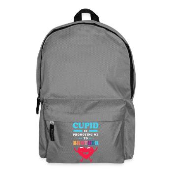 Gender Reveal Saint-Valentin Futurs parents - Sac à dos - gris éléphant - Devant