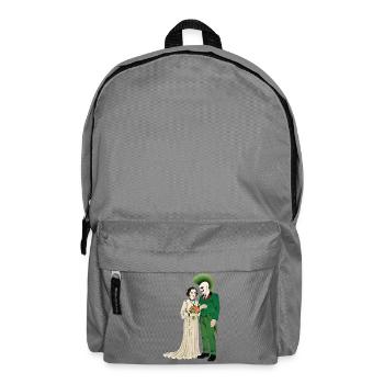 PUNKS WEDDING - steam punk'n'roll - Backpack - elephant grey - Front