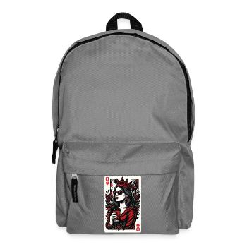 Herzkönigin Valentinspaare, die die Liebe anpassen - Rucksack - Mittelgrau - Vorne