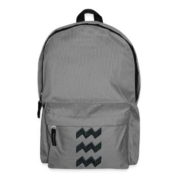 Eindhoven Vibes-Stickerei sieht schwarz aus (bedruckt) - Rucksack - Mittelgrau - Vorne