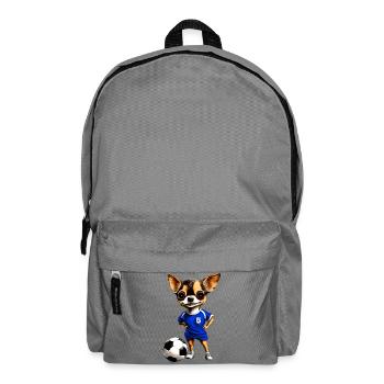 Chihuahua Football Dog - Sac à dos - gris éléphant - Devant