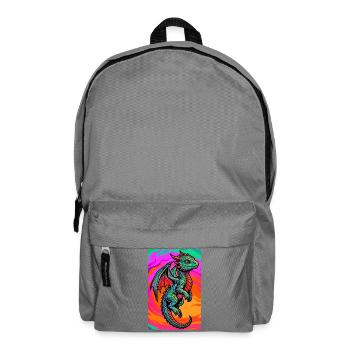 dragon - Backpack - elephant grey - Front
