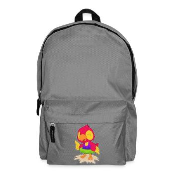 Parrot Beach Swim Ring Summer - Backpack - elephant grey - Front