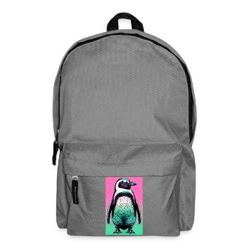 penguin - Backpack - elephant grey - Front