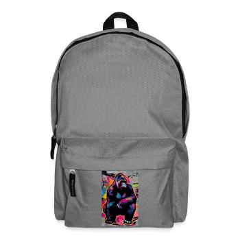 gorilla - Backpack - elephant grey - Front