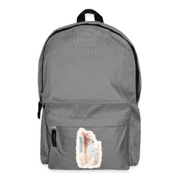 Alley to the Sea – French Island Morning - Backpack - elephant grey - Front