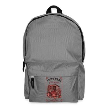 Ill Be In My Office Out In The Garden Gardening - Backpack - elephant grey - Front