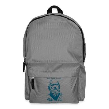 Eeh Good Enough - Mediocrates - Backpack - elephant grey - Front
