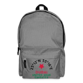 Dubai - Rucksack - Mittelgrau - Vorne