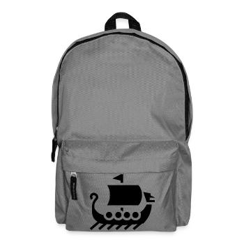 Wikinger - Rucksack - Mittelgrau - Vorne