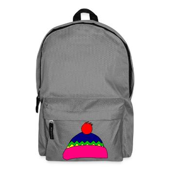 chapeau - Sac à dos - gris éléphant - Devant