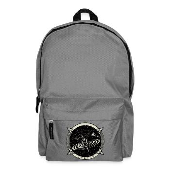 LOGO QWAZAR 2 - Backpack - elephant grey - Front