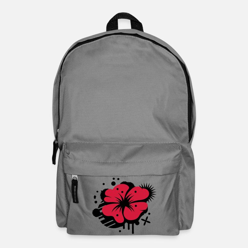 A poppy as a graffiti - Backpack - elephant grey