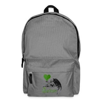 Grüner Seitan - Rucksack - Mittelgrau - Vorne