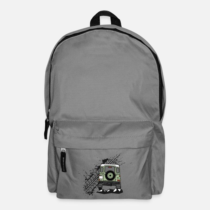 Defender Splash hinten - Rucksack - Mittelgrau