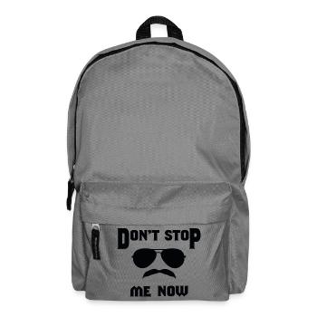 Don't stop me now, freddie tribute - Backpack - elephant grey - Front