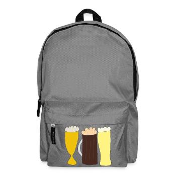 Beers - Backpack - elephant grey - Front