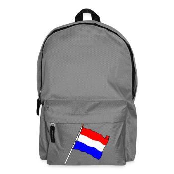 Flag Netherlands - Backpack - elephant grey - Front