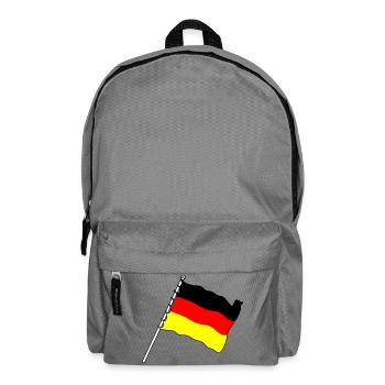 Flag Germany - Backpack - elephant grey - Front