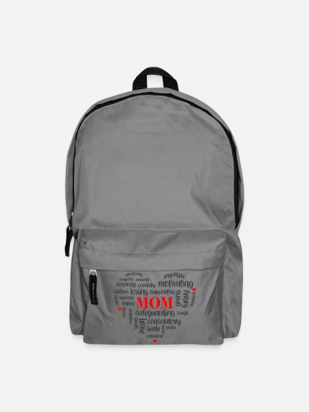 Beste Mama der Welt - Muttertagsshirt - englisch - Rucksack - Mittelgrau