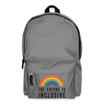 Pride Month LGBT - Die Zukunft ist inklusiv - Rucksack - Mittelgrau - Vorne