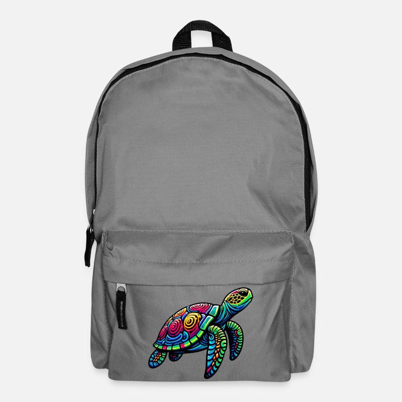 Tortue marine - Sac à dos - gris éléphant