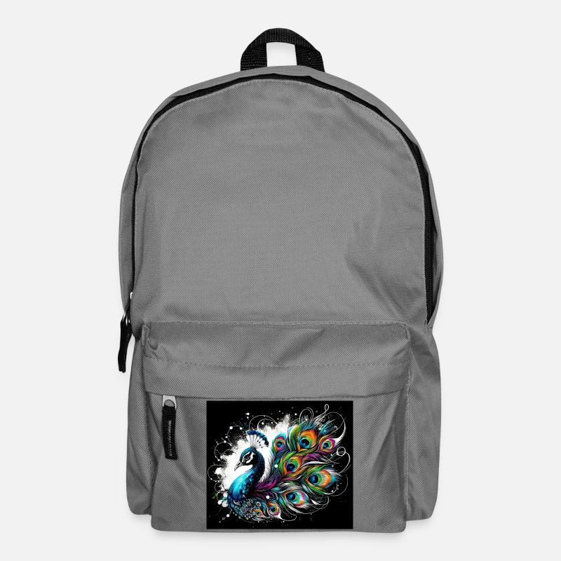 Paon - Sac à dos - gris éléphant