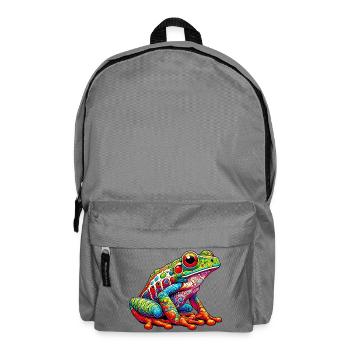 Frosch - Rucksack - Mittelgrau - Vorne