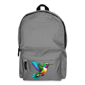 Kolibri - Rucksack - Mittelgrau - Vorne