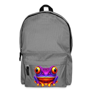 Frog - Backpack - elephant grey - Front