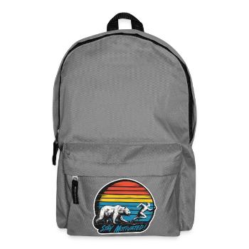 Stay Motivated - Rucksack - Mittelgrau - Vorne
