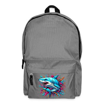 Requin - Sac à dos - gris éléphant - Devant