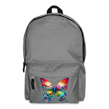 Papillon - Sac à dos - gris éléphant - Devant