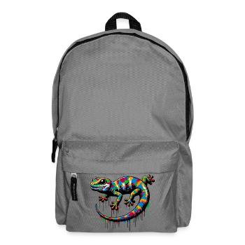 Gecko - Backpack - elephant grey - Front