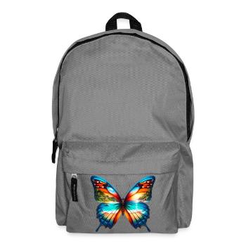 Papillon - Sac à dos - gris éléphant - Devant