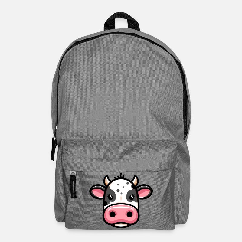 Kuh - Rucksack - Mittelgrau