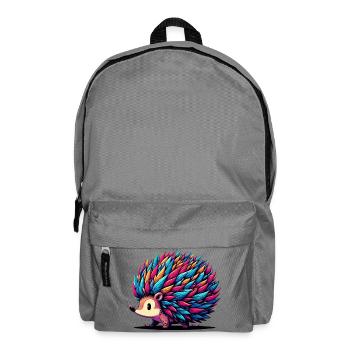 Hedgehog - Backpack - elephant grey - Front