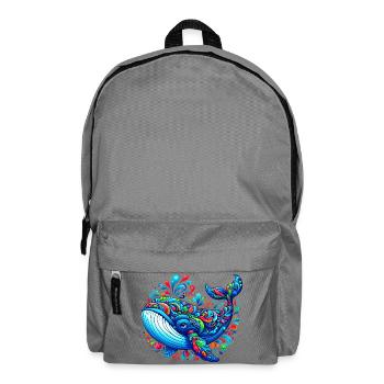Wal - Rucksack - Mittelgrau - Vorne