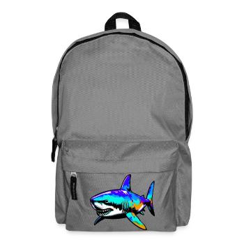 Requin - Sac à dos - gris éléphant - Devant