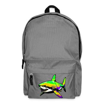 Requin - Sac à dos - gris éléphant - Devant