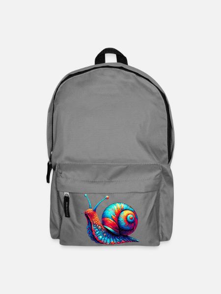 Schnecke - Rucksack - Mittelgrau