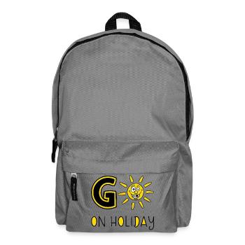 Sun and holidays - Backpack - elephant grey - Front
