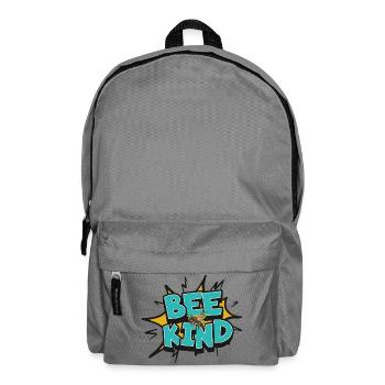 Bee Kind Anti-Bullying Unity Day Kindness B - Backpack - elephant grey - Front