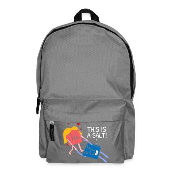 Chemie Chemiker Chemielehrer Spruch Wissenschaft - Rucksack - Mittelgrau - Vorne