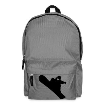 Snowboarding - Rucksack - Mittelgrau - Vorne
