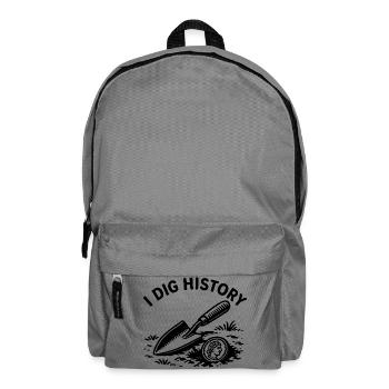 I Dig History : Aventure de détection de métaux - Sac à dos - gris éléphant - Devant