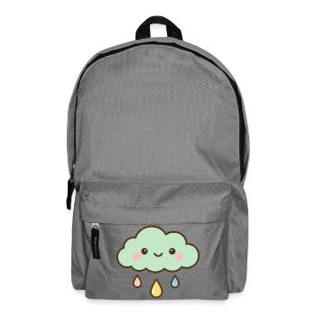 Cute cloud - Backpack - elephant grey - Front
