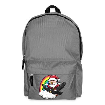 Noël du Corbeau Corbeau - Sac à dos - gris éléphant - Devant